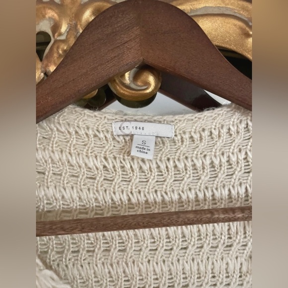 Cato Est. 1946 Color Block Knit Cardigan - Cream, Coral, and Brown - Picture 2 of 2